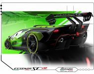 2021 Lamborghini Essenza SCV12 - Design Sketch Wallpaper 190x150