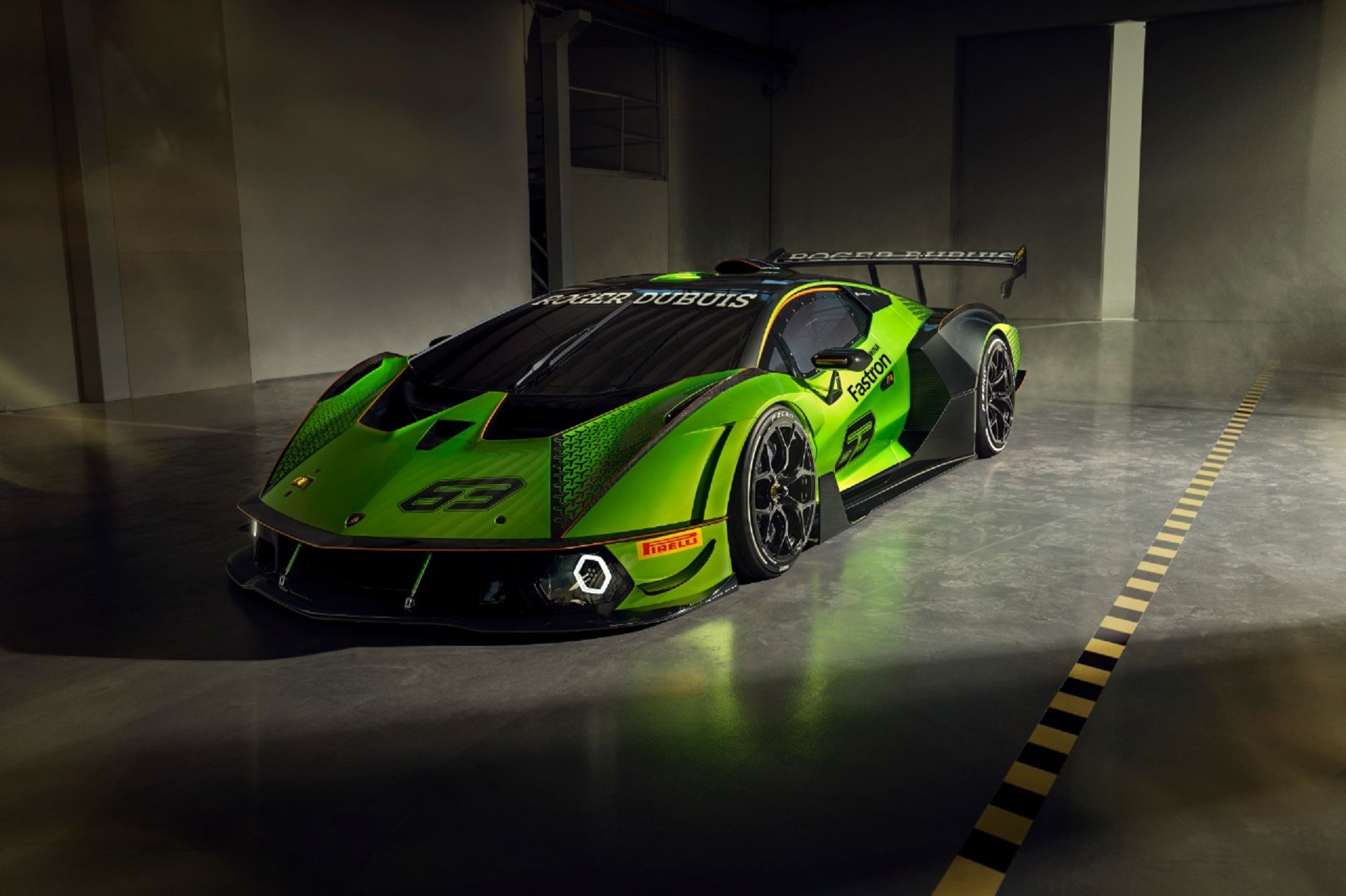 Download 2021 Lamborghini Essenza SCV12 - Front Three-Quarter HD Wallpaper 1920x1279 #1