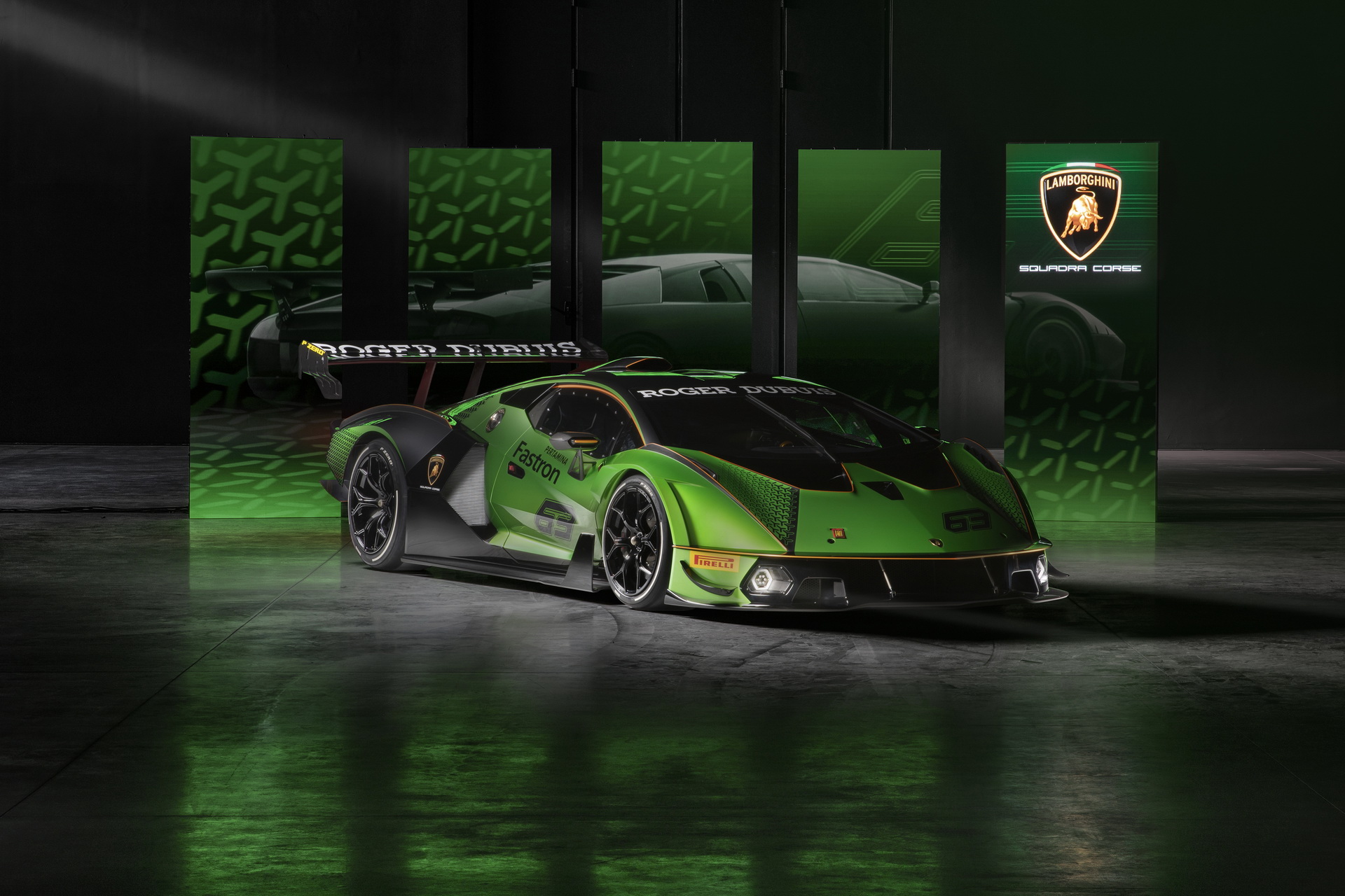 Download 2021 Lamborghini Essenza SCV12 - Front Three-Quarter HD Wallpaper 1920x1280 #13