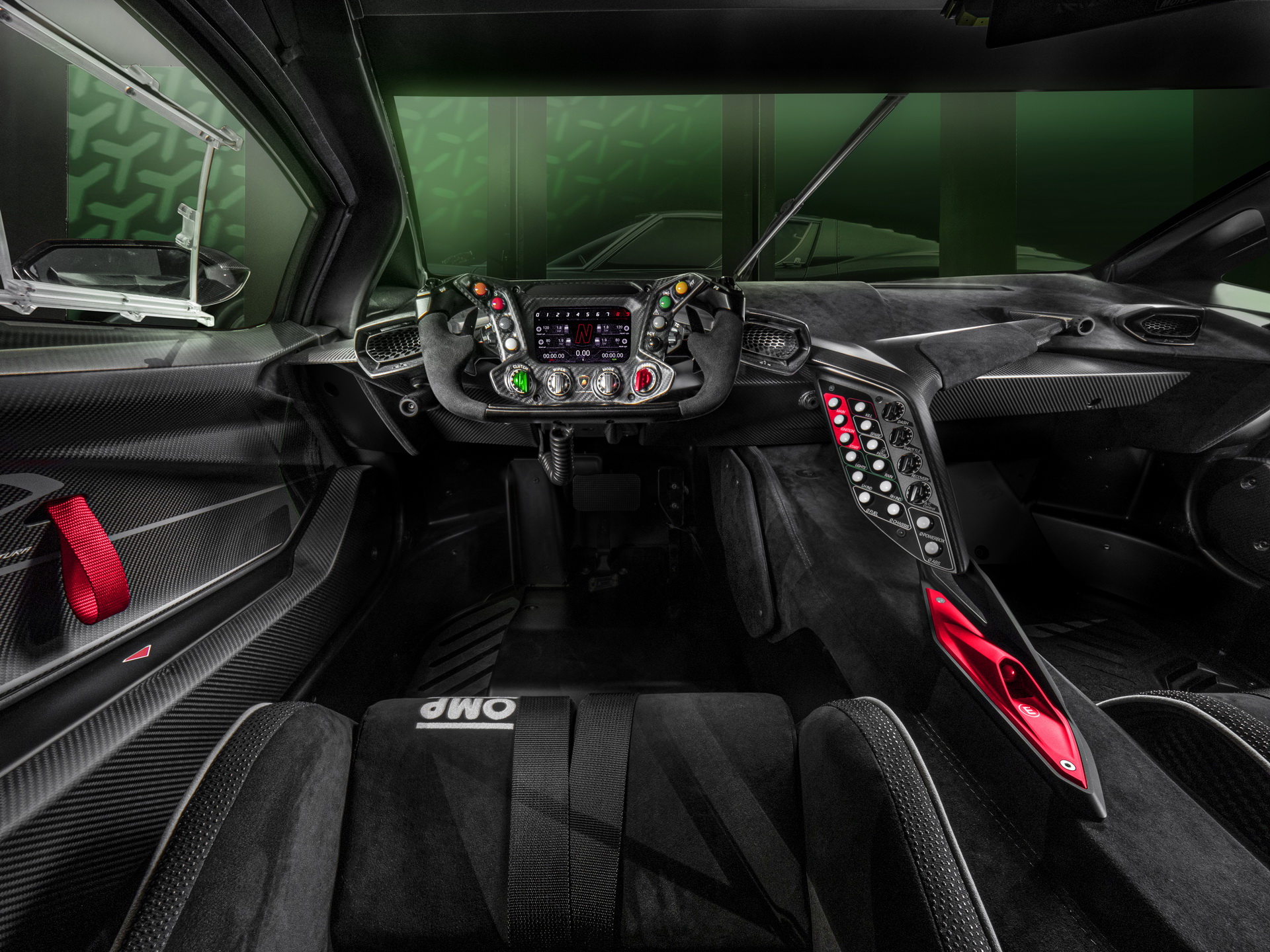 Download 2021 Lamborghini Essenza SCV12 - Interior, Cockpit HD Wallpaper 1920x1440 #25