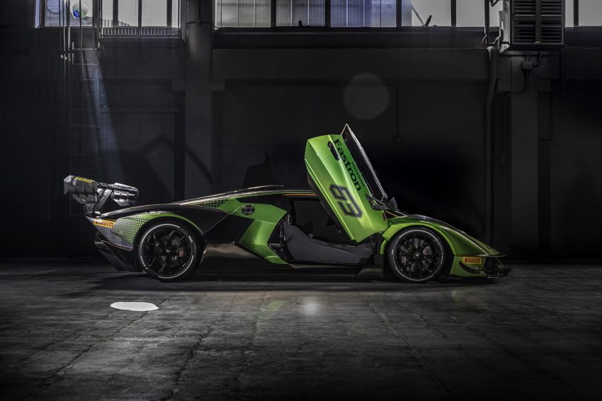 2021 Lamborghini Essenza SCV12 - Side Wallpaper 850x567 #11