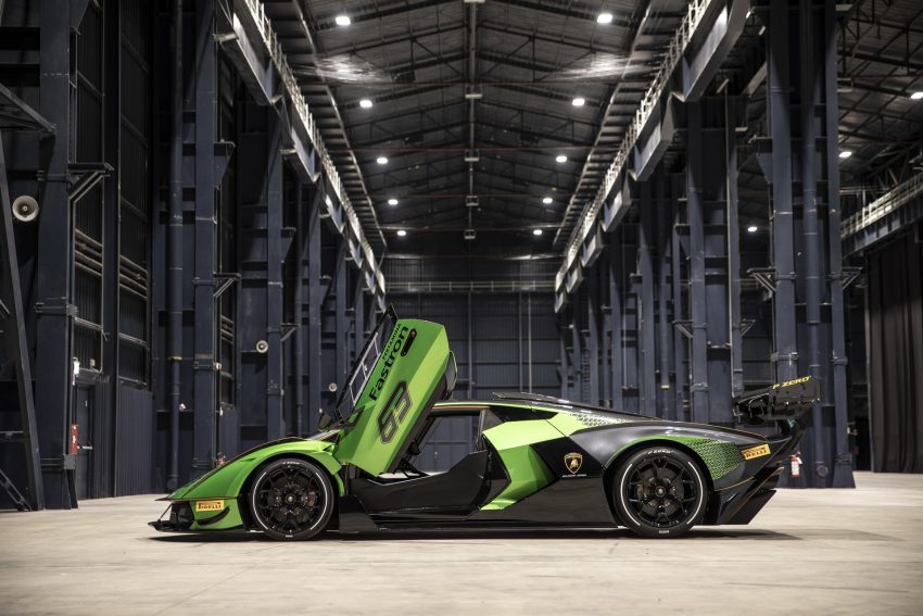 2021 Lamborghini Essenza SCV12 - Side Wallpaper 850x567 #12