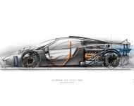 2022 Gordon Murray T.50 - Design Sketch Wallpaper 190x150
