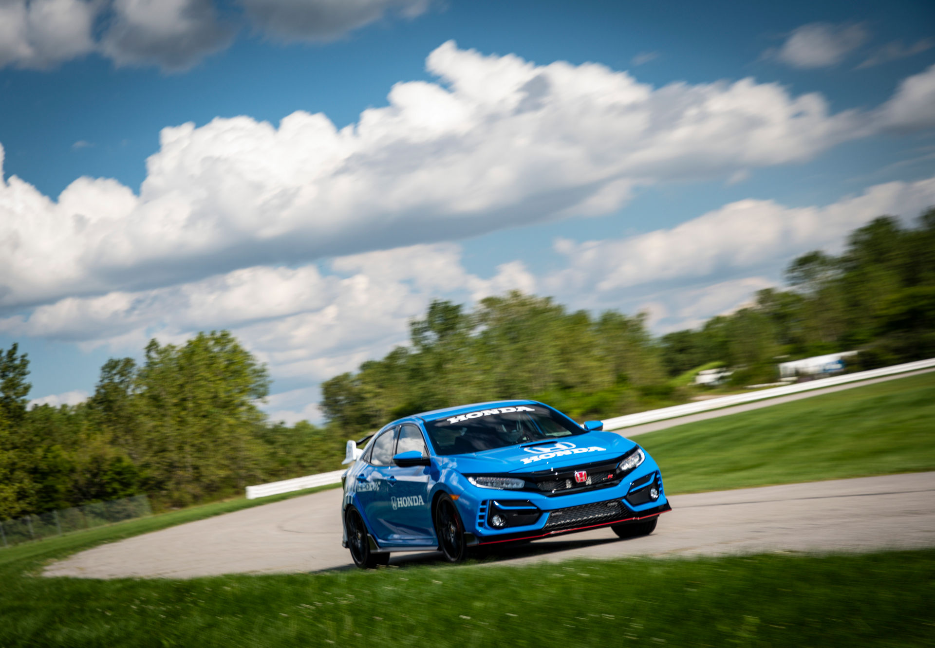 Download 2020 Honda Civic Type R Pace Car - Front Three-Quarter HD Wallpaper 1920x1331 #14