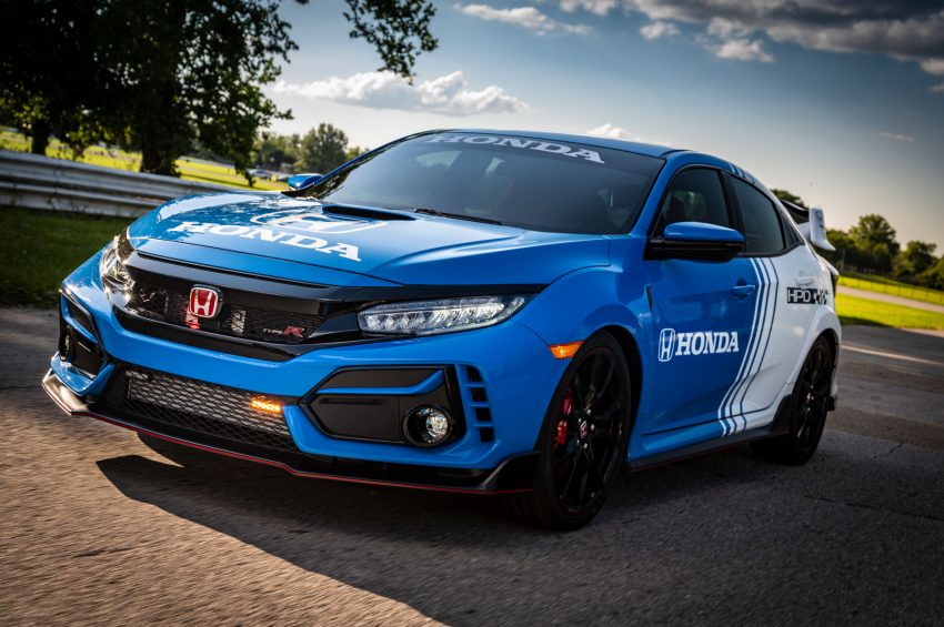 2020 Honda Civic Type R Pace Car - Front Three-Quarter Wallpaper 850x565 #4