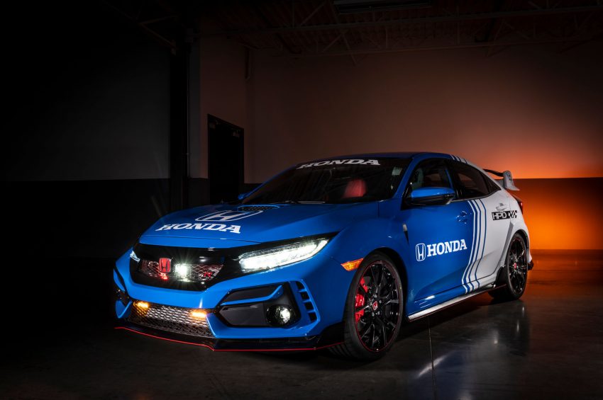 2020 Honda Civic Type R Pace Car - Front Three-Quarter Wallpaper 850x565 #23