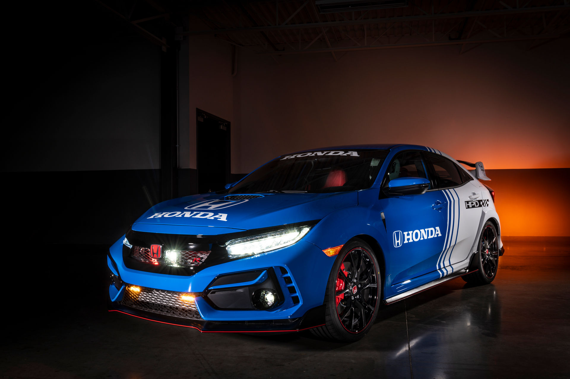 Download 2020 Honda Civic Type R Pace Car - Front Three-Quarter HD Wallpaper 1920x1277 #23
