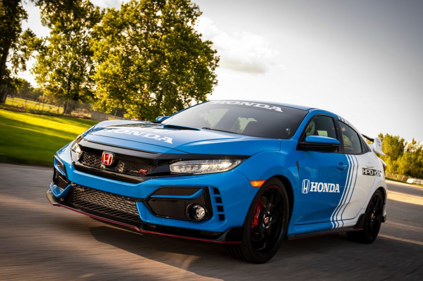 2020 Honda Civic Type R Pace Car - Front Three-Quarter Wallpaper 850x565 #6