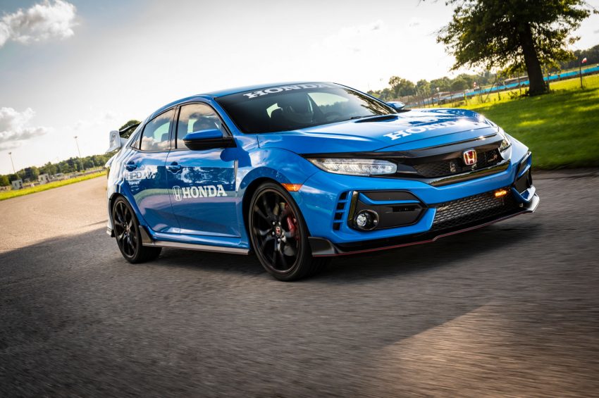 2020 Honda Civic Type R Pace Car - Front Three-Quarter Wallpaper 850x565 #10