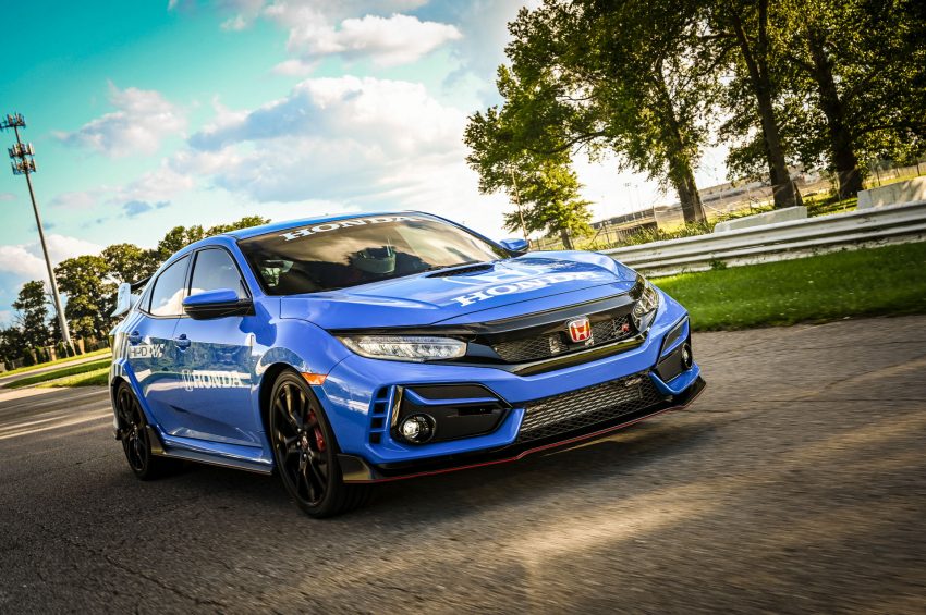2020 Honda Civic Type R Pace Car - Front Three-Quarter Wallpaper 850x565 #11