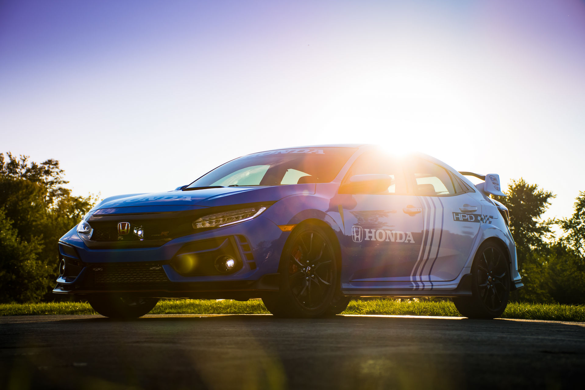 Download 2020 Honda Civic Type R Pace Car - Front Three-Quarter HD Wallpaper 1920x1280 #19