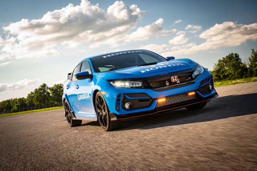 2020 Honda Civic Type R Pace Car - Front Wallpaper 850x565 #12