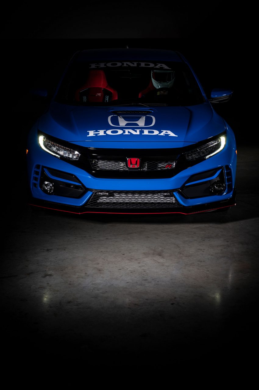 2020 Honda Civic Type R Pace Car - Front Phone Wallpaper 850x1278 #25