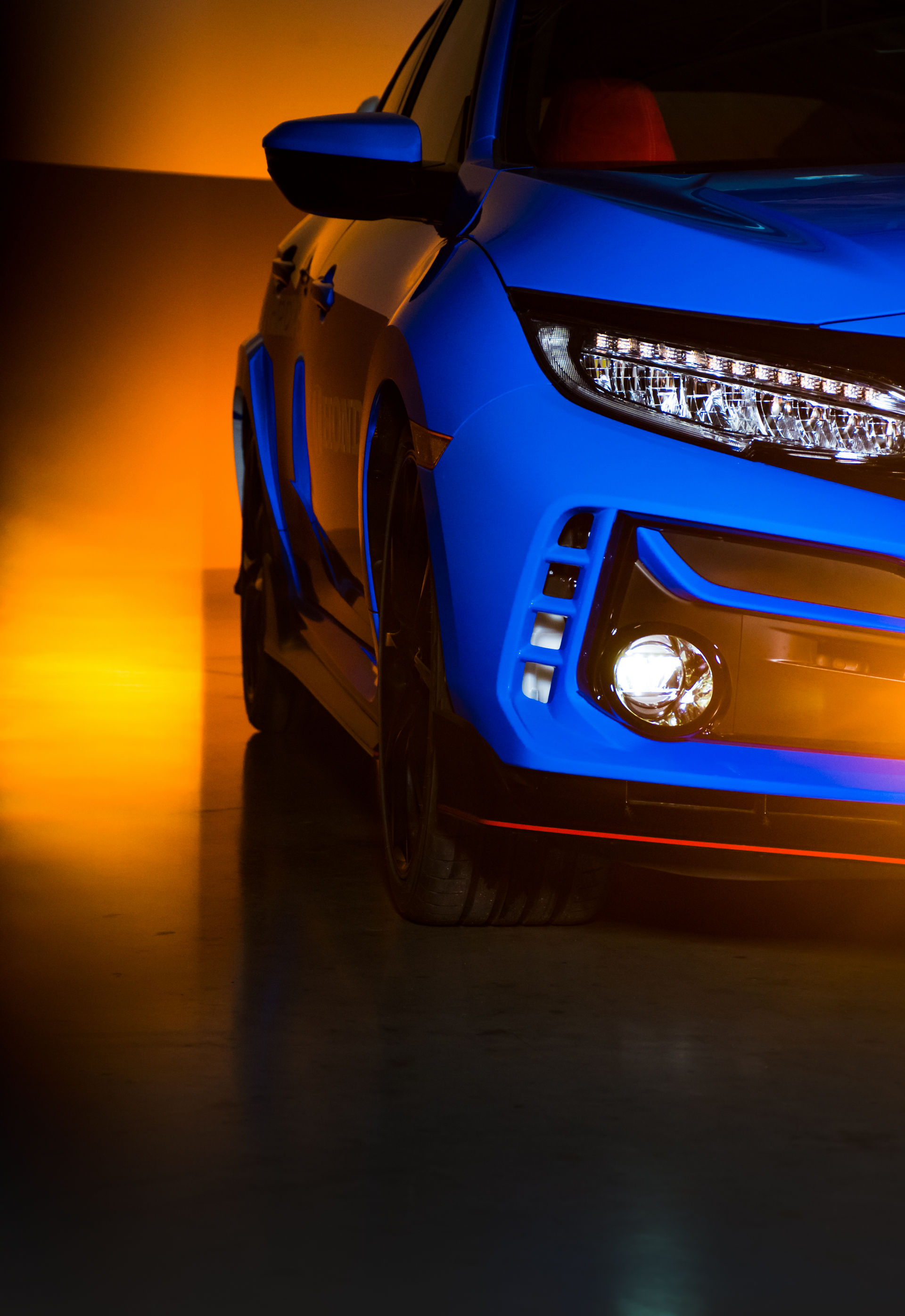 Download 2020 Honda Civic Type R Pace Car - Headlight HD Phone Wallpaper 1920x2793 #27