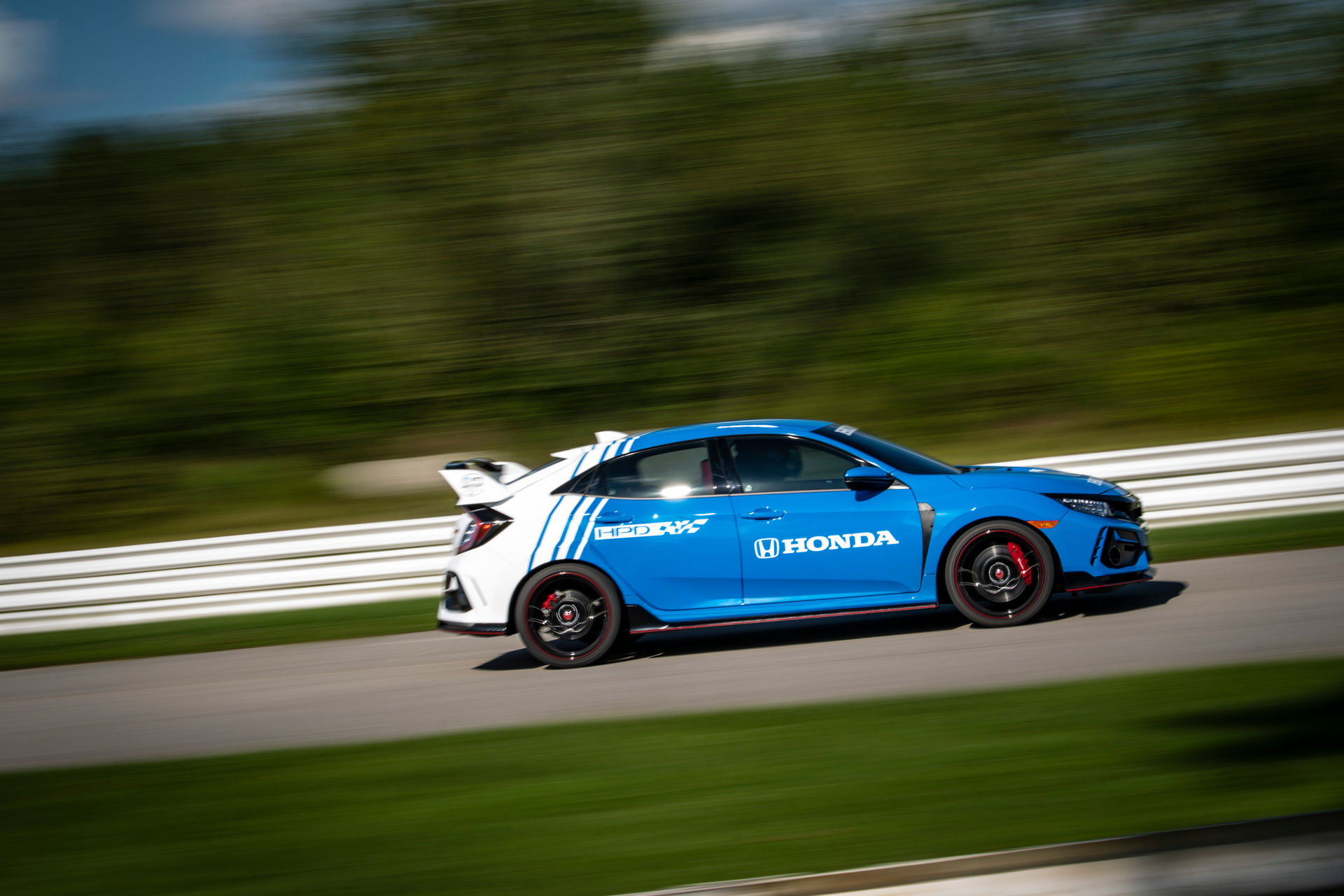 Download 2020 Honda Civic Type R Pace Car - Side HD Wallpaper 1920x1280 #18