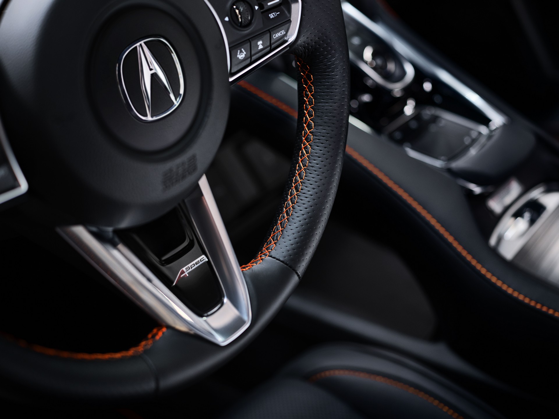 Download 2021 Acura RDX PMC Edition - Interior, Steering Wheel HD Wallpaper 1920x1440 #13