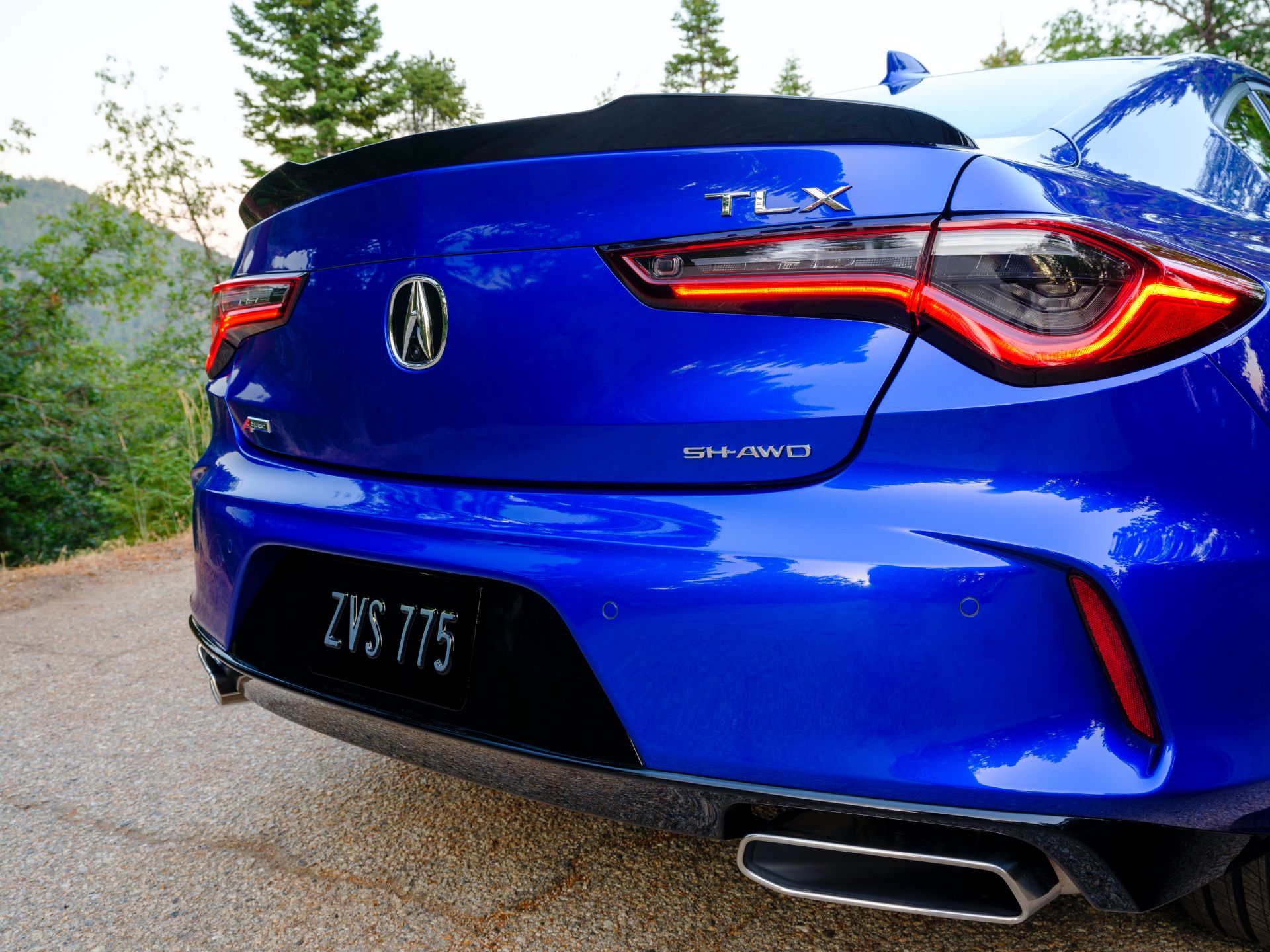 Download 2021 Acura TLX A-Spec - Exhaust HD Wallpaper 1920x1440 #29