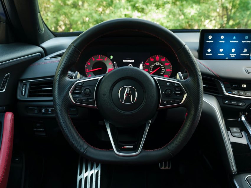 2021 Acura TLX A-Spec - Interior, Steering Wheel Wallpaper 850x638 #45