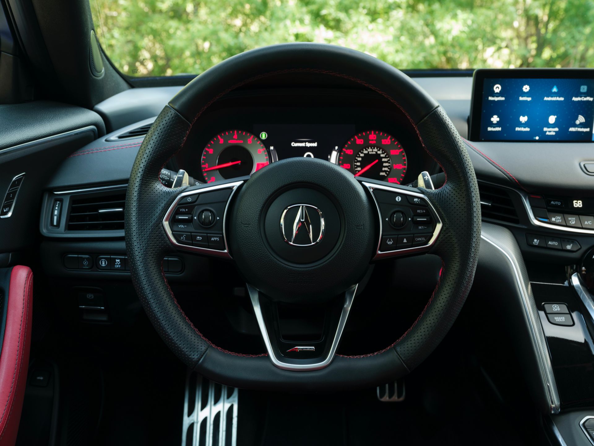 Download 2021 Acura TLX A-Spec - Interior, Steering Wheel HD Wallpaper 1920x1440 #45