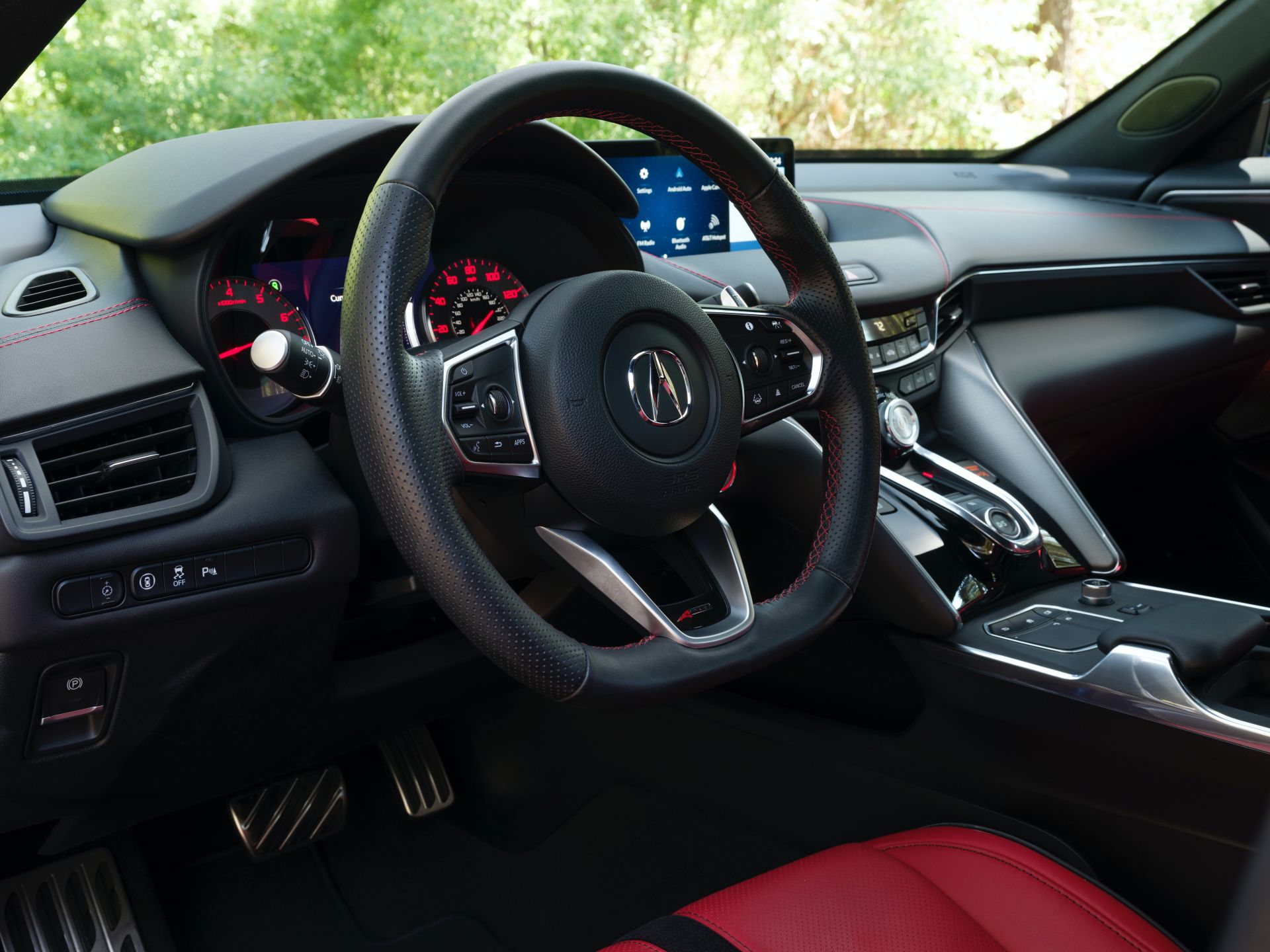 Download 2021 Acura TLX A-Spec - Interior HD Wallpaper 1920x1440 #36