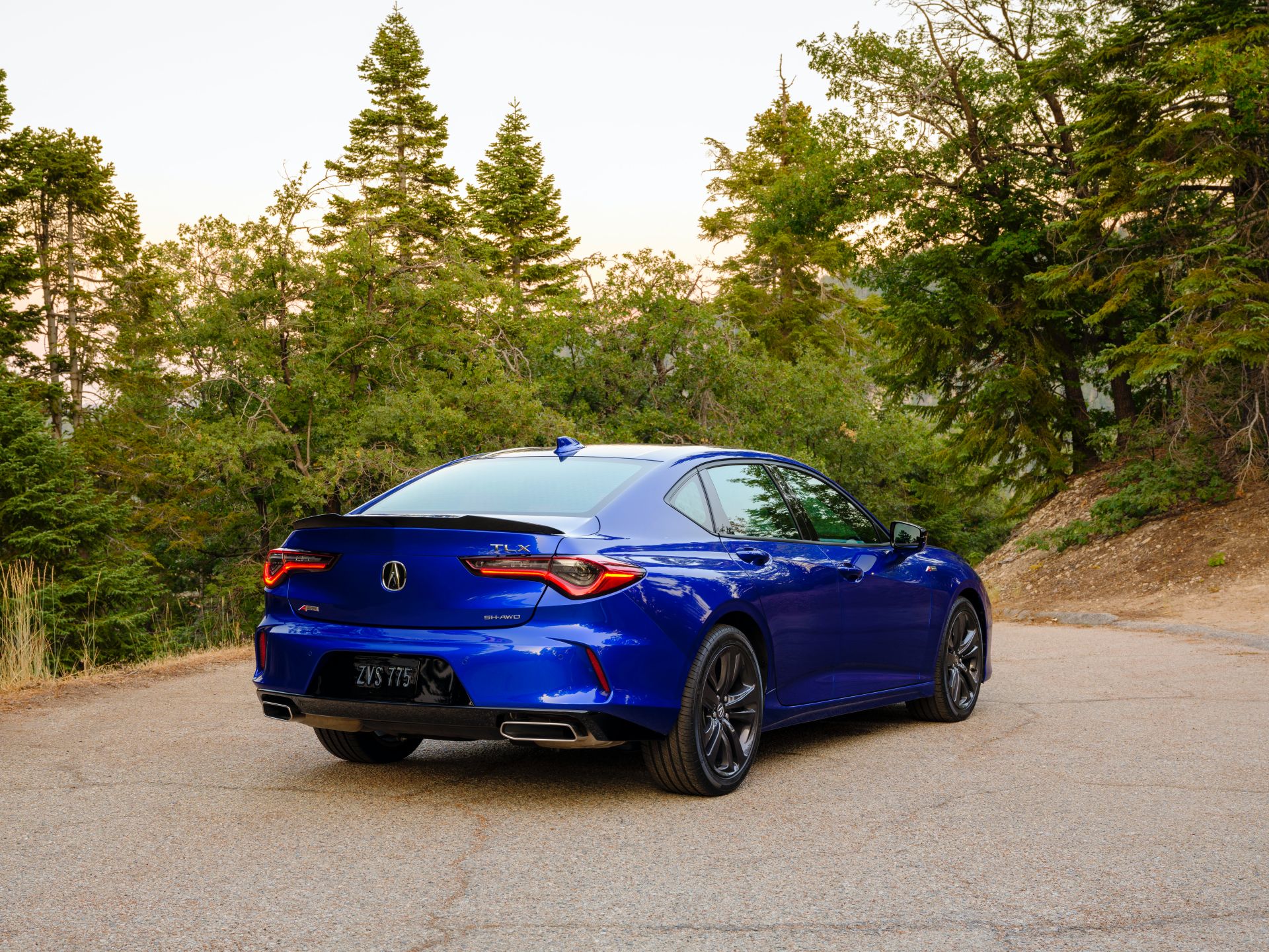 Download 2021 Acura TLX A-Spec - Rear Three-Quarter HD Wallpaper 1920x1440 #19