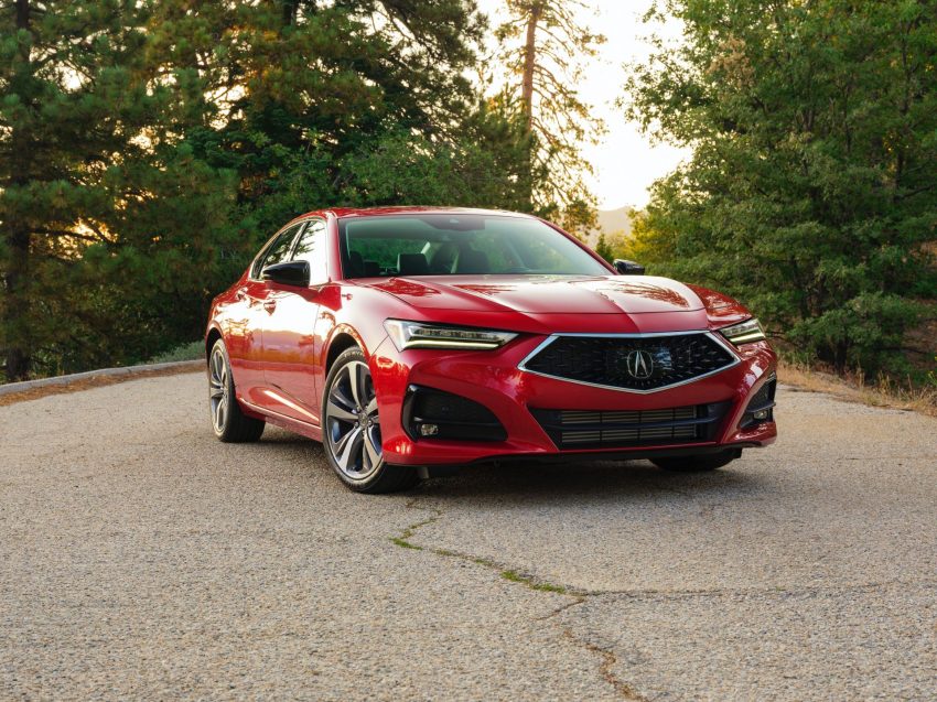 2021 Acura TLX Advance - Front Three-Quarter Wallpaper 850x637 #7