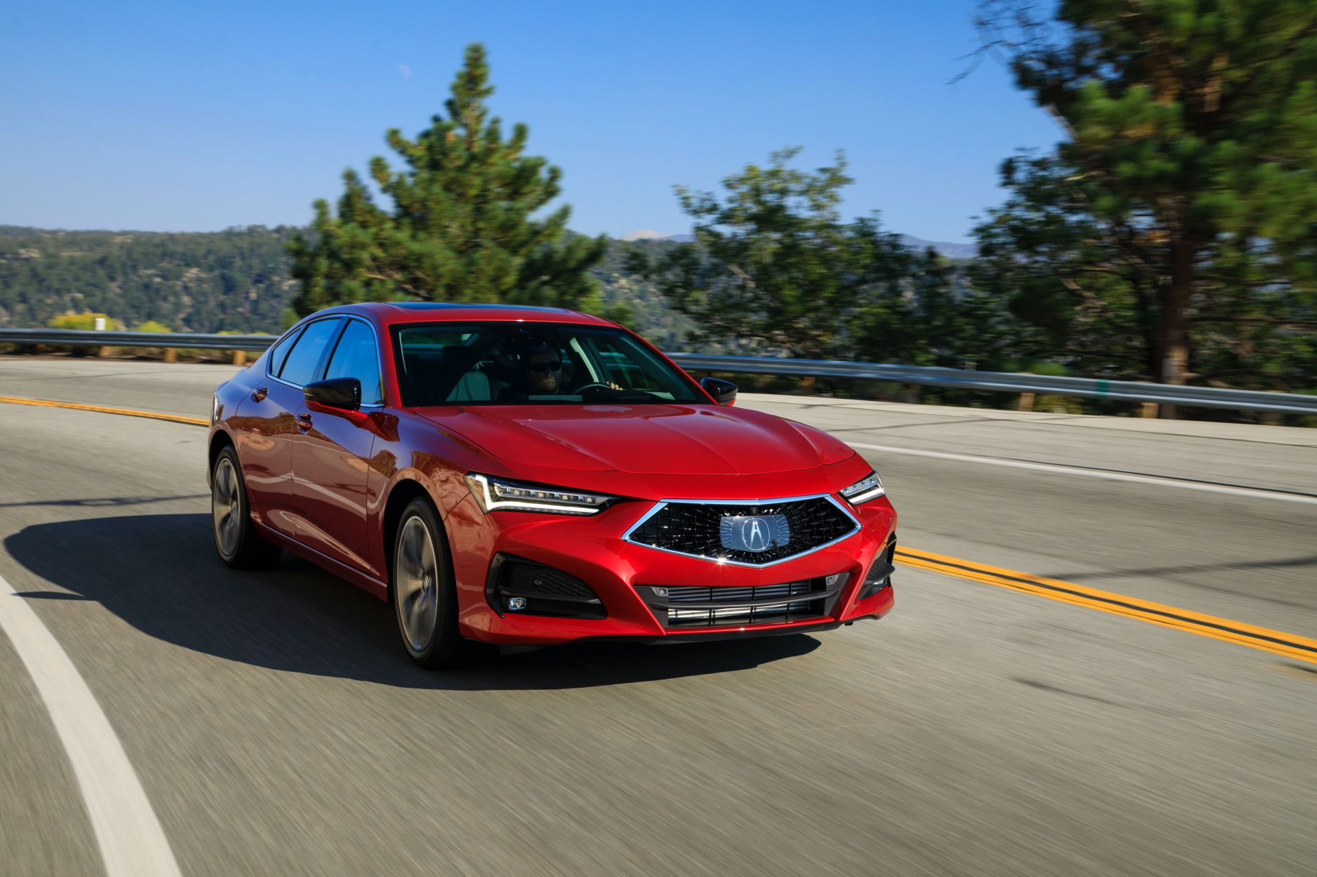 Download 2021 Acura TLX Advance - Front Three-Quarter HD Wallpaper 1920x1279 #3