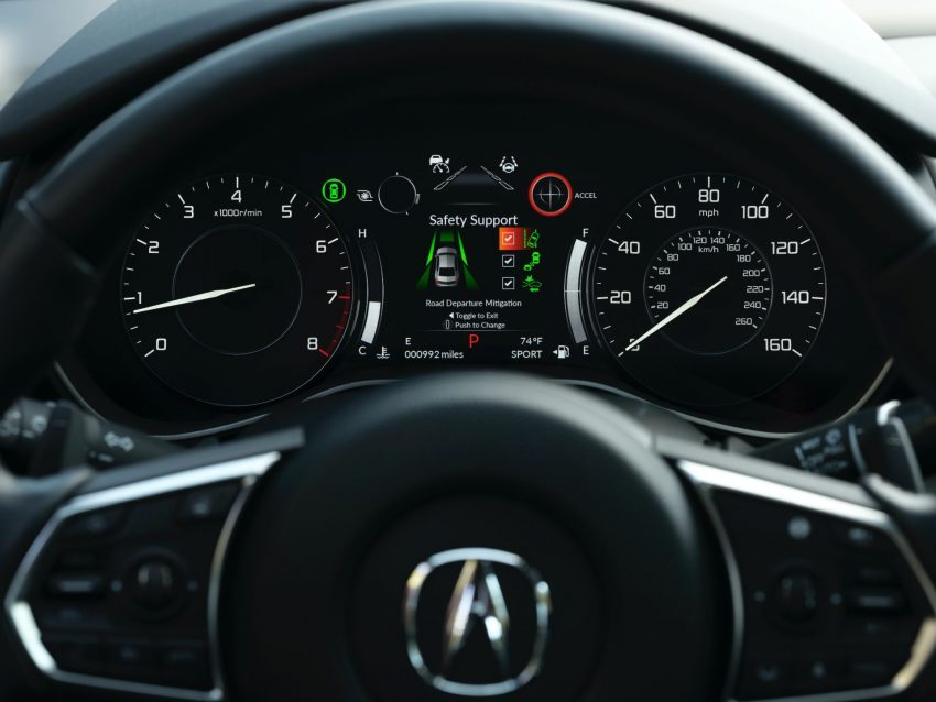 2021 Acura TLX Advance - Instrument Cluster Wallpaper 850x638 #47