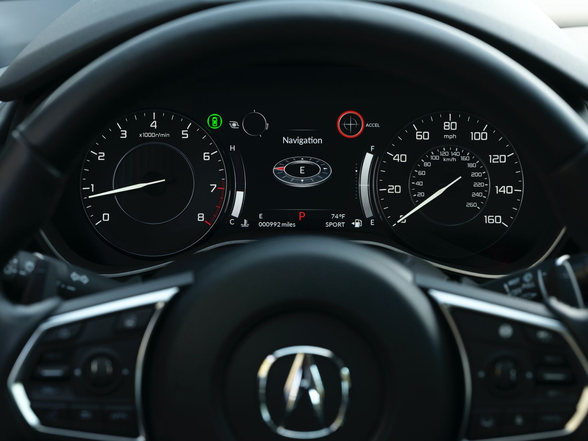 Download 2021 Acura TLX Advance - Instrument Cluster HD Wallpaper 1920x1440 #45
