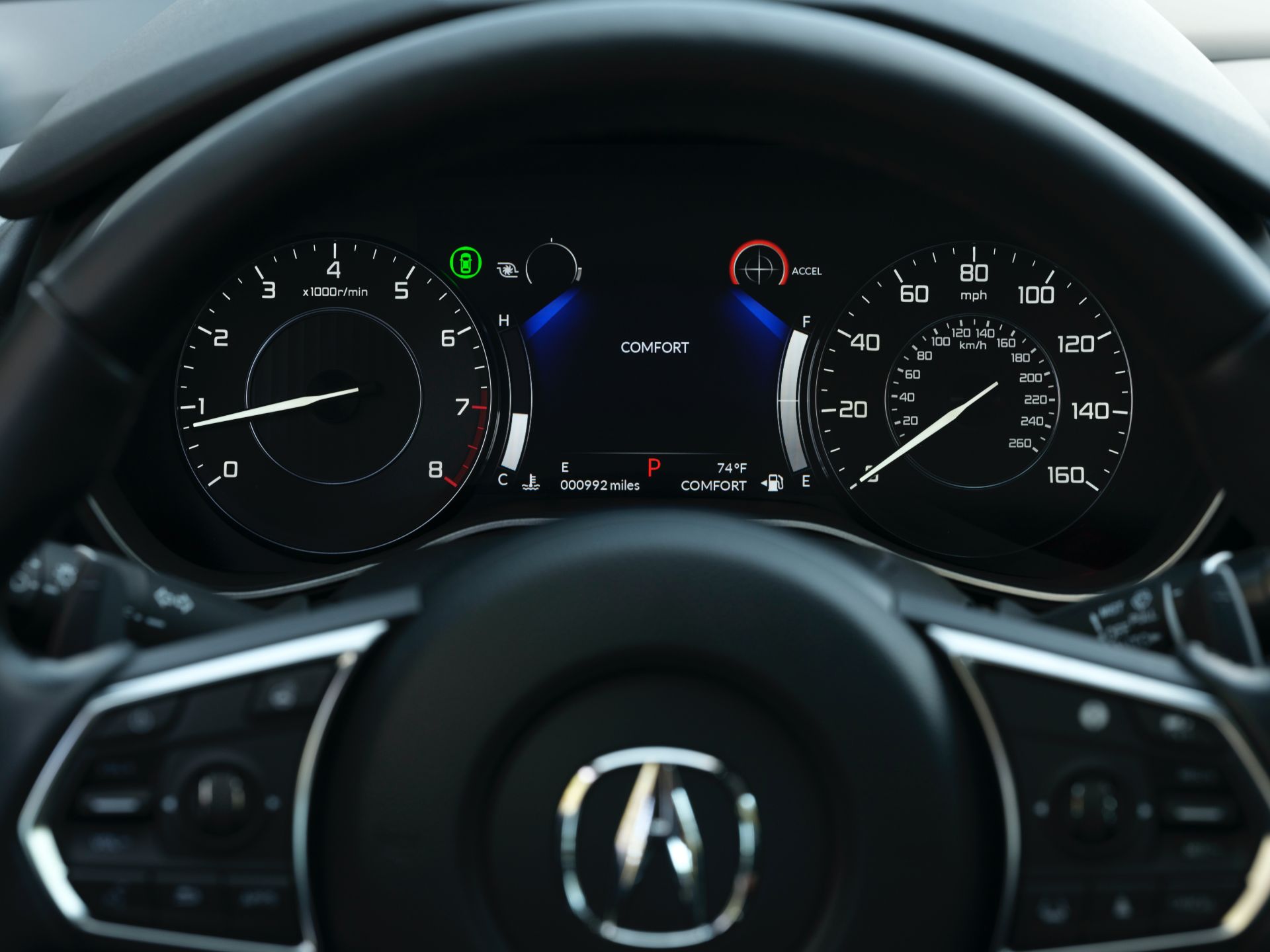 Download 2021 Acura TLX Advance - Instrument Cluster HD Wallpaper 1920x1440 #41