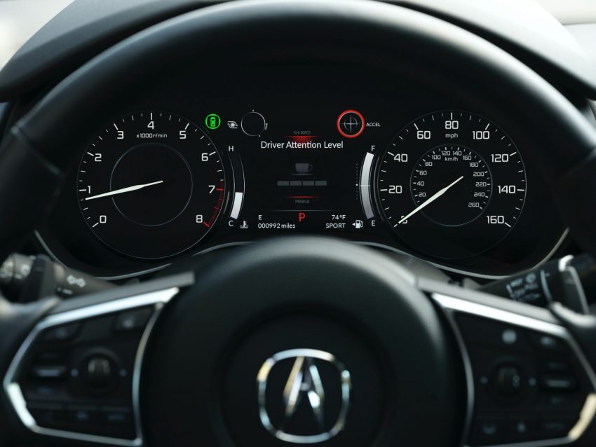 2021 Acura TLX Advance - Interior, Steering Wheel Wallpaper 850x638 #32