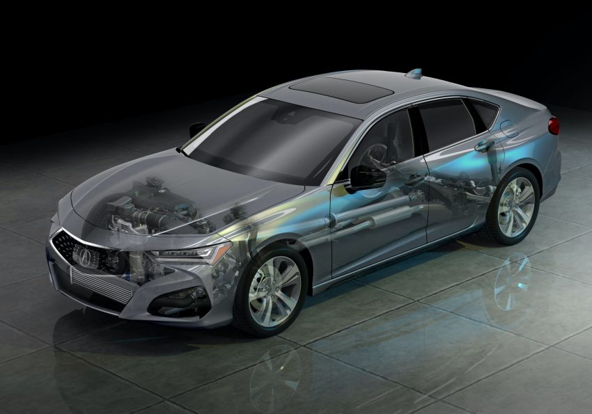 2021 Acura TLX Advance - Phantom View Wallpaper 850x595 #64