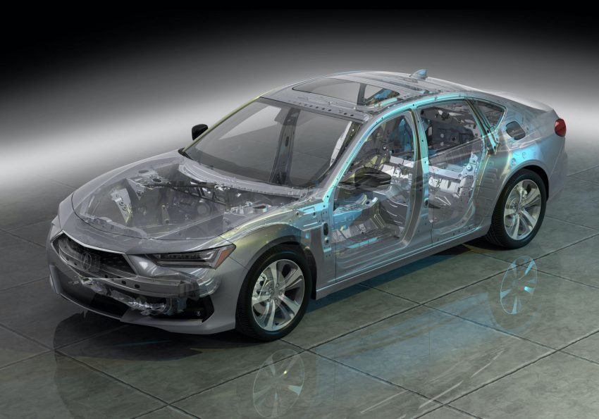 2021 Acura TLX - Body Structure Wallpaper 850x595 #62