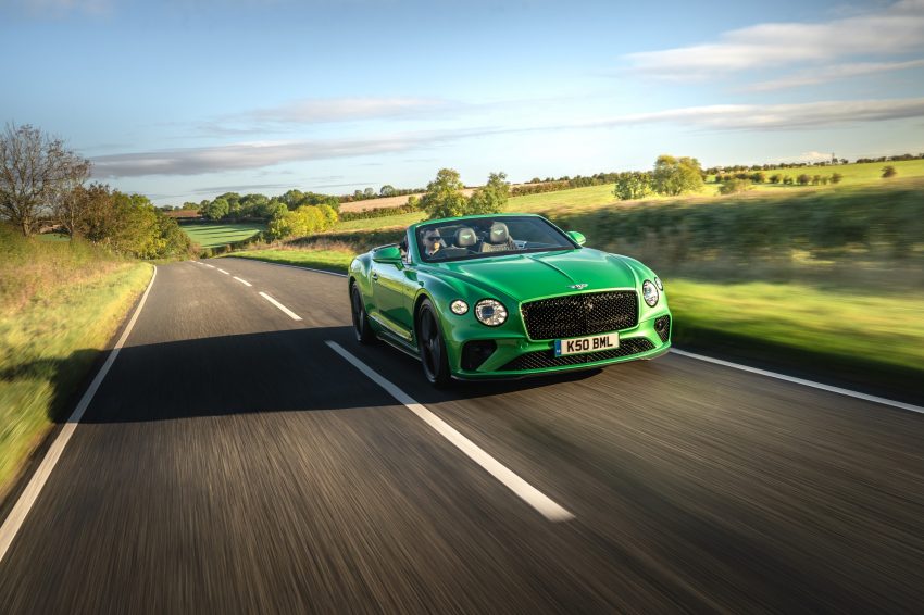 2021 Bentley Continental GT Convertible - Front Three-Quarter Wallpaper 850x566 #11