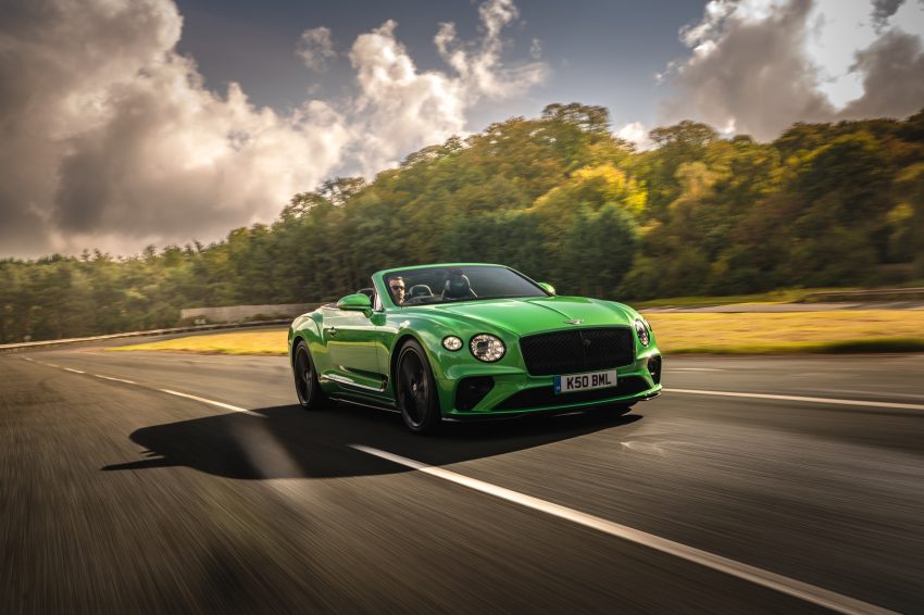 2021 Bentley Continental GT Convertible - Front Three-Quarter Wallpaper 850x566 #3