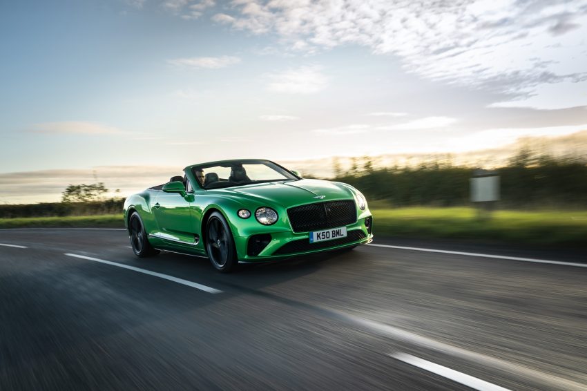 2021 Bentley Continental GT Convertible - Front Three-Quarter Wallpaper 850x566 #5