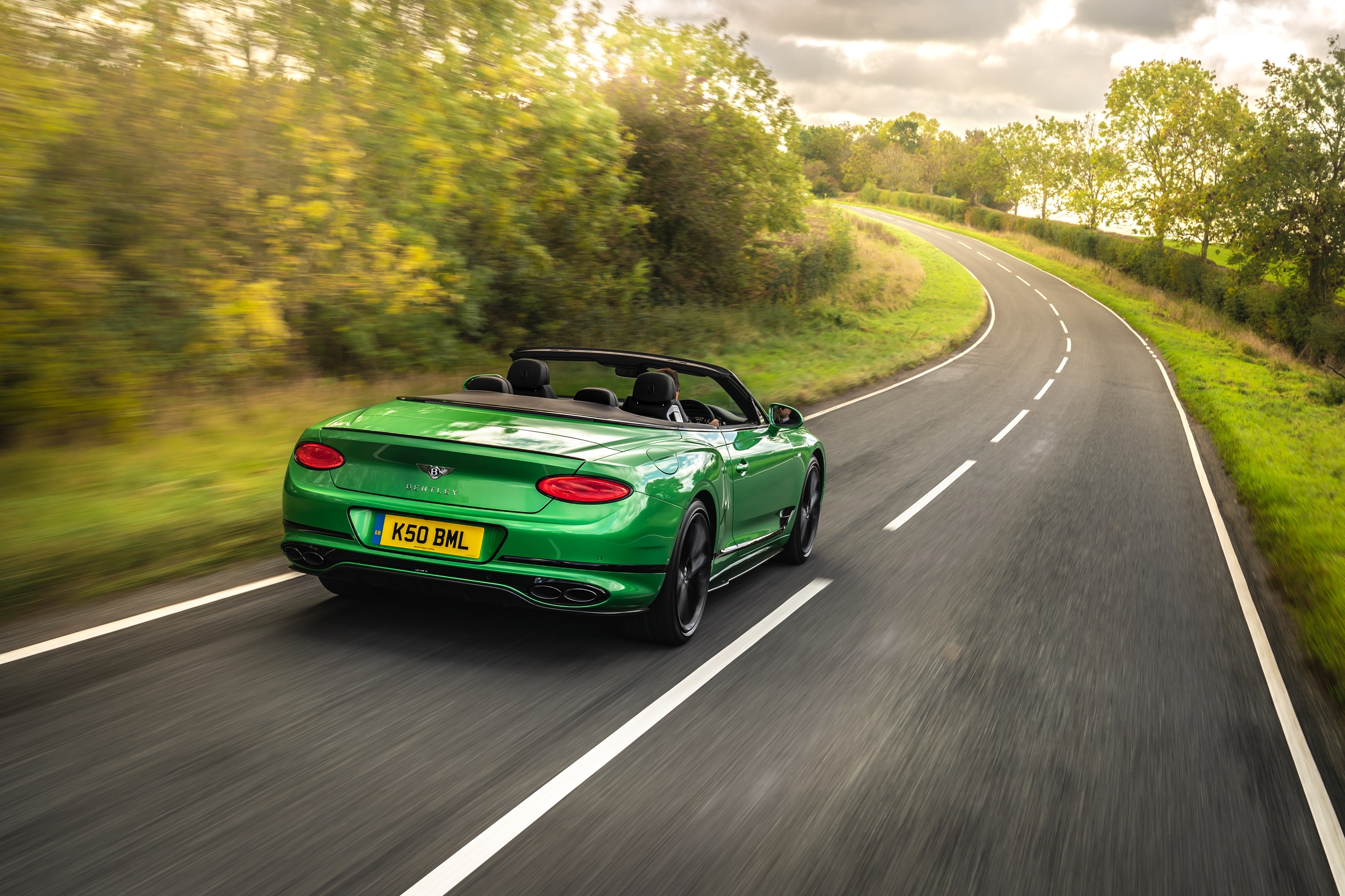 Download 2021 Bentley Continental GT Convertible - Rear Three-Quarter HD Wallpaper 2560x1706 #14