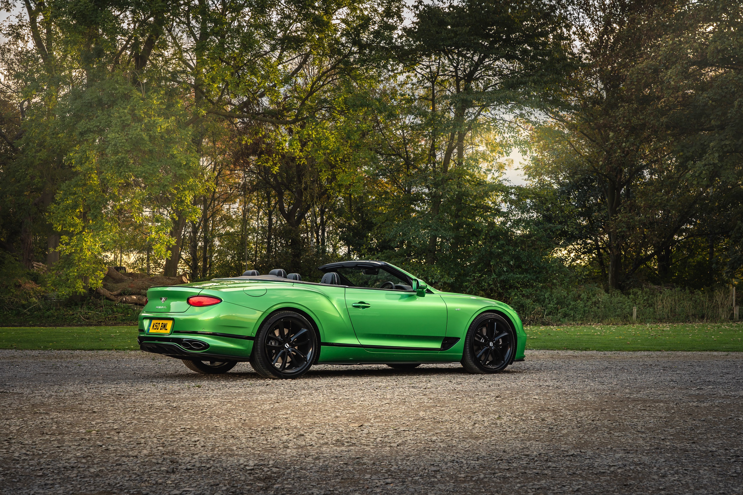 Download 2021 Bentley Continental GT Convertible - Side HD Wallpaper 2560x1706 #18