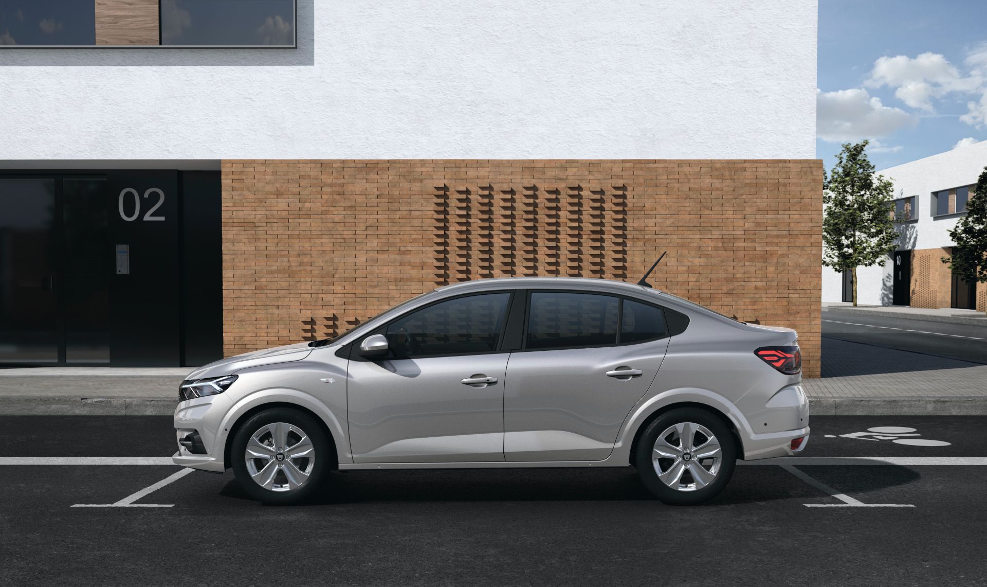 Download 2021 Dacia Logan - Side HD Wallpaper 1920x1141 #3