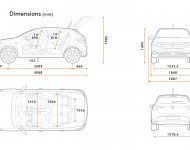 2021 Dacia Sandero - Dimensions Wallpaper 190x150