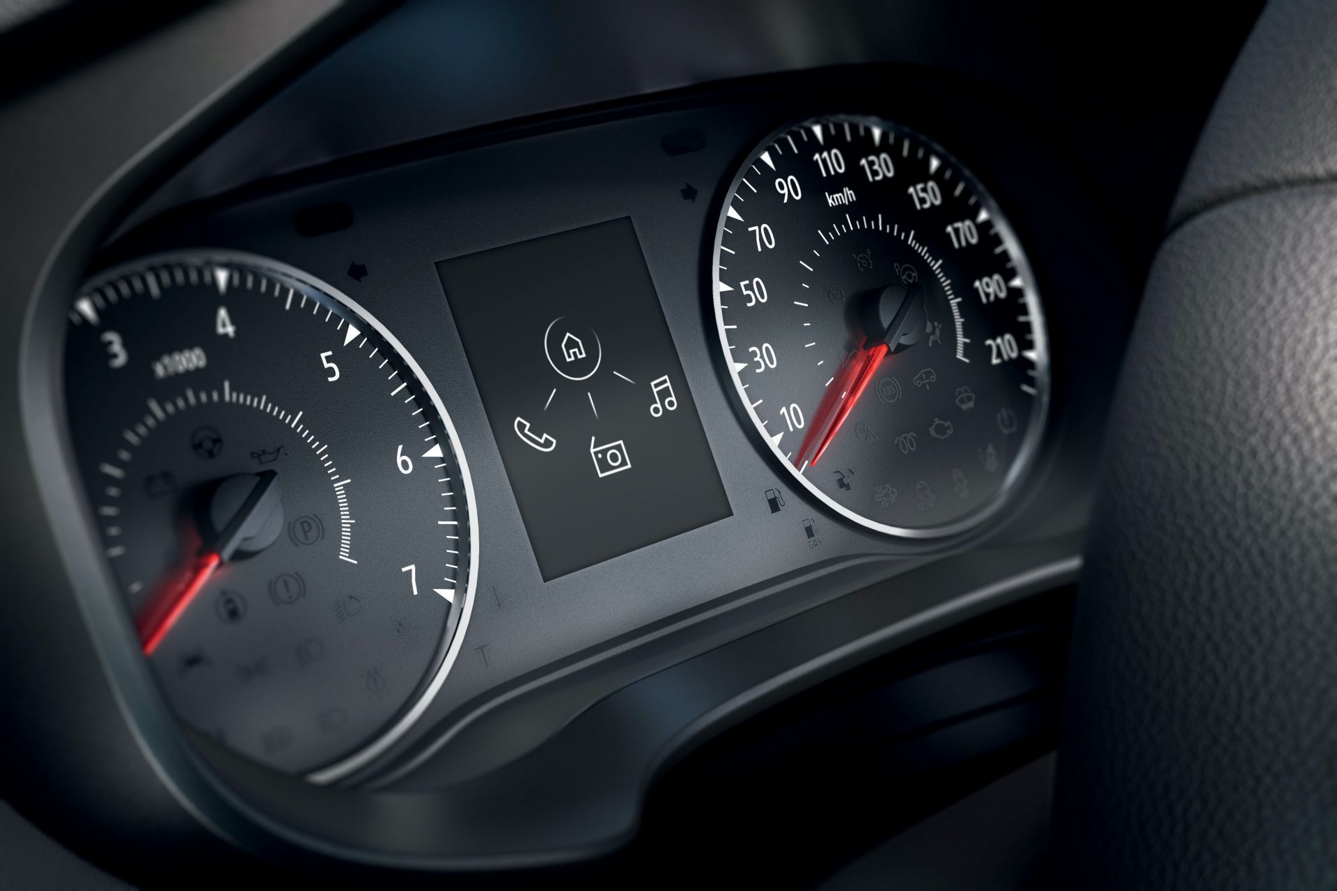Download 2021 Dacia Sandero - Instrument Cluster HD Wallpaper 1920x1280 #82