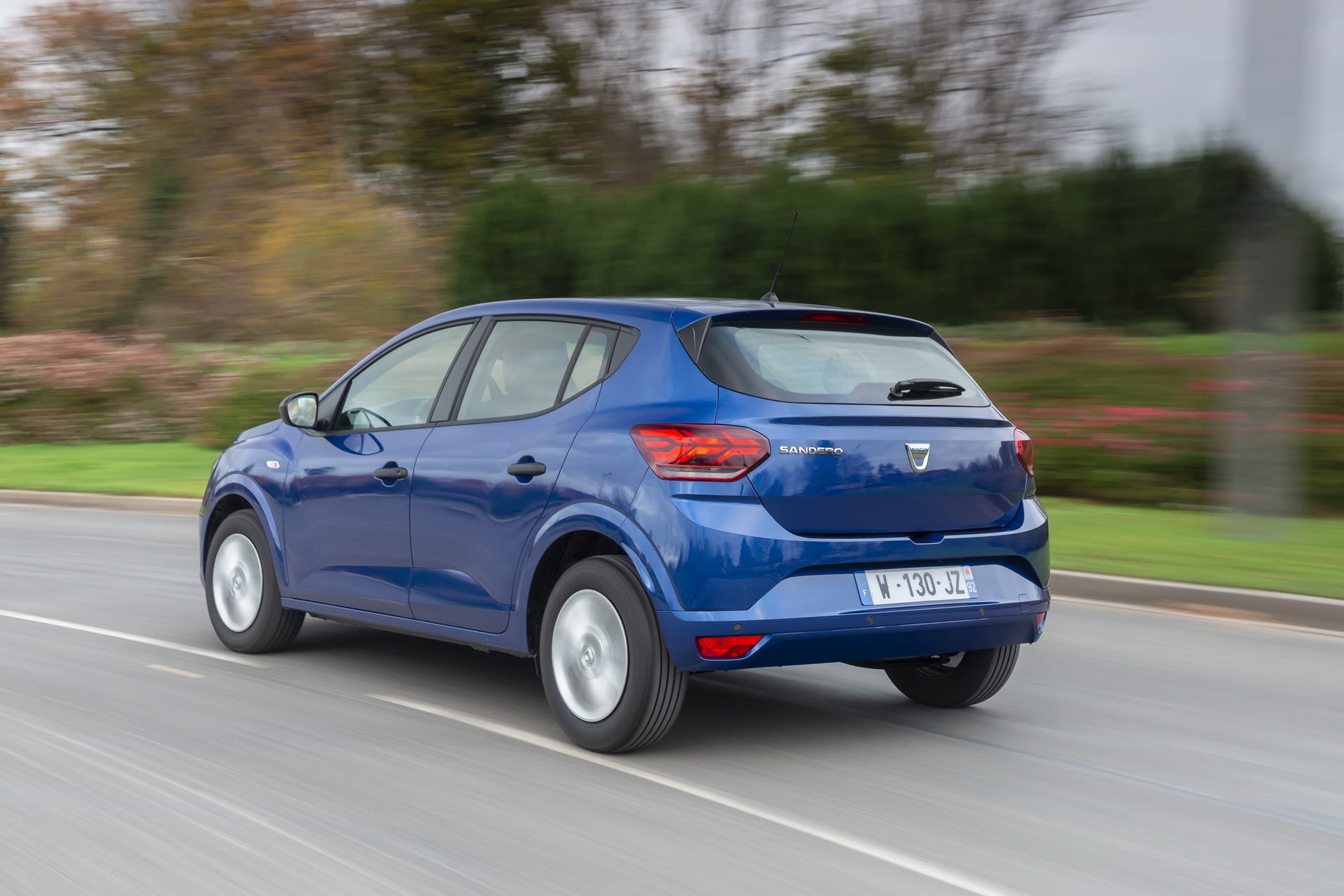 Download 2021 Dacia Sandero - Rear Three-Quarter HD Wallpaper 1920x1280 #13