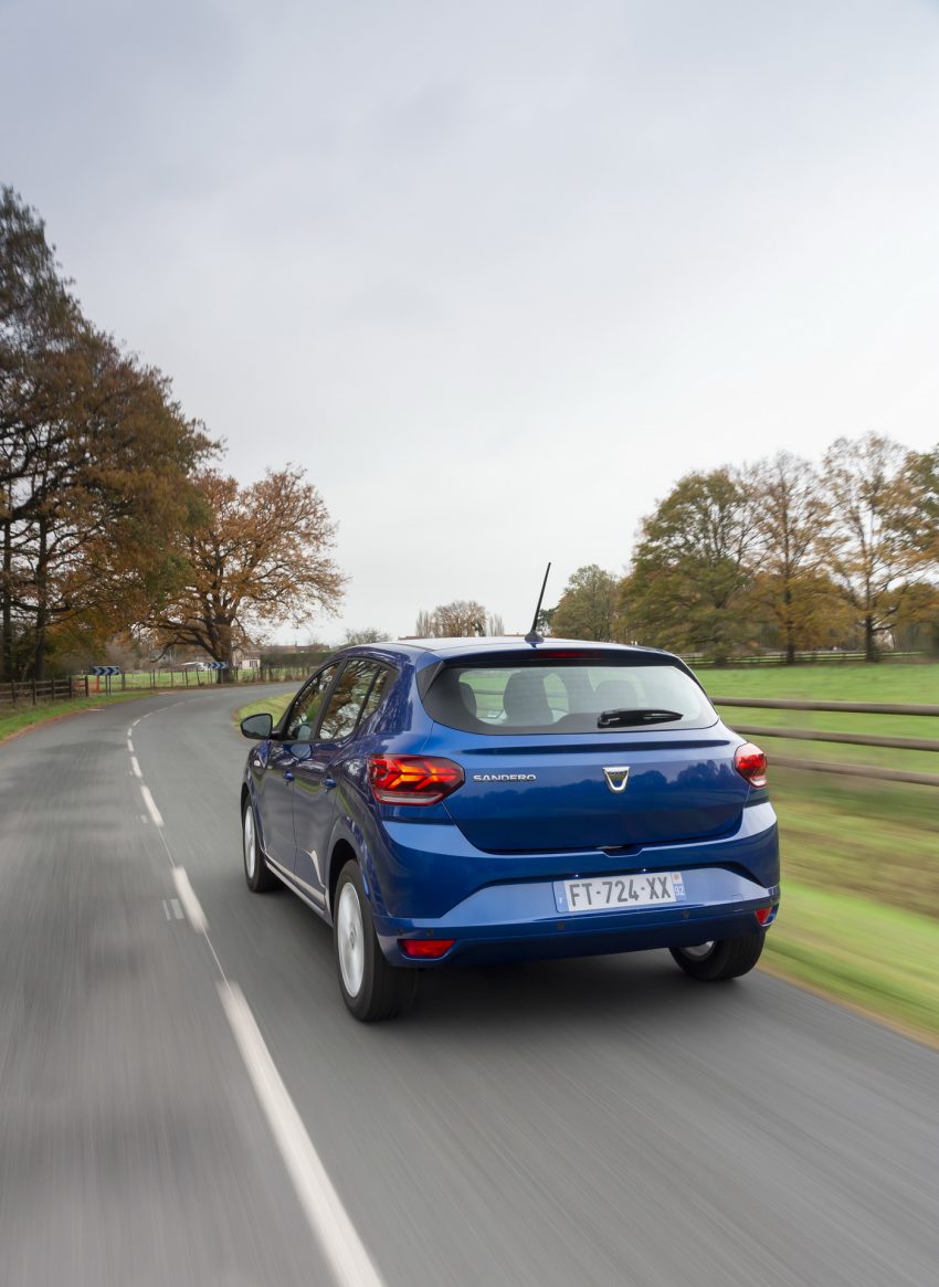 2021 Dacia Sandero - Rear Phone Wallpaper 850x1165 #10