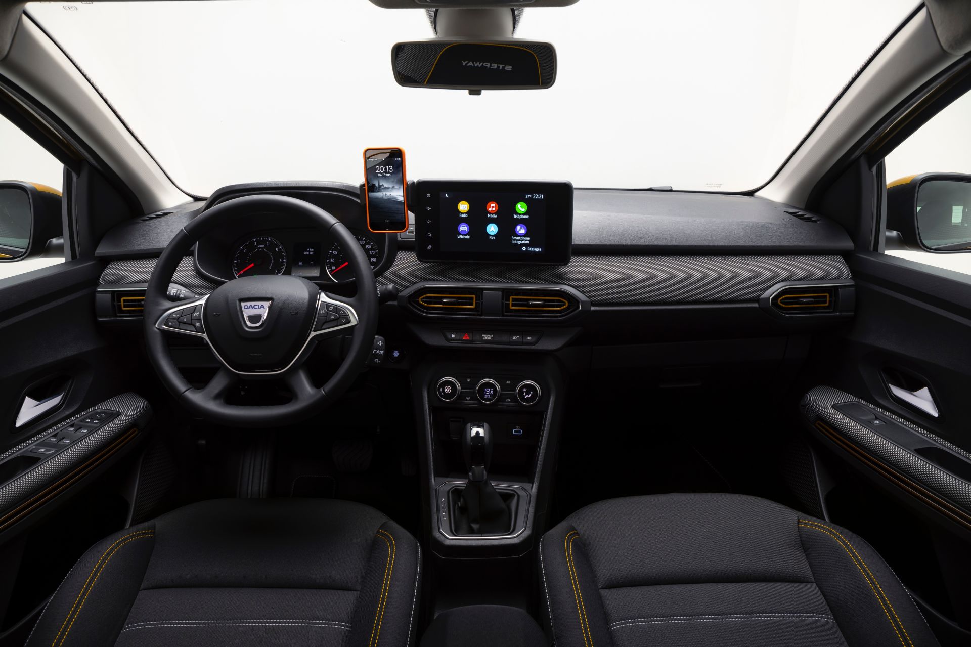 Download 2021 Dacia Sandero Stepway - Interior, Cockpit HD Wallpaper 1920x1279 #51