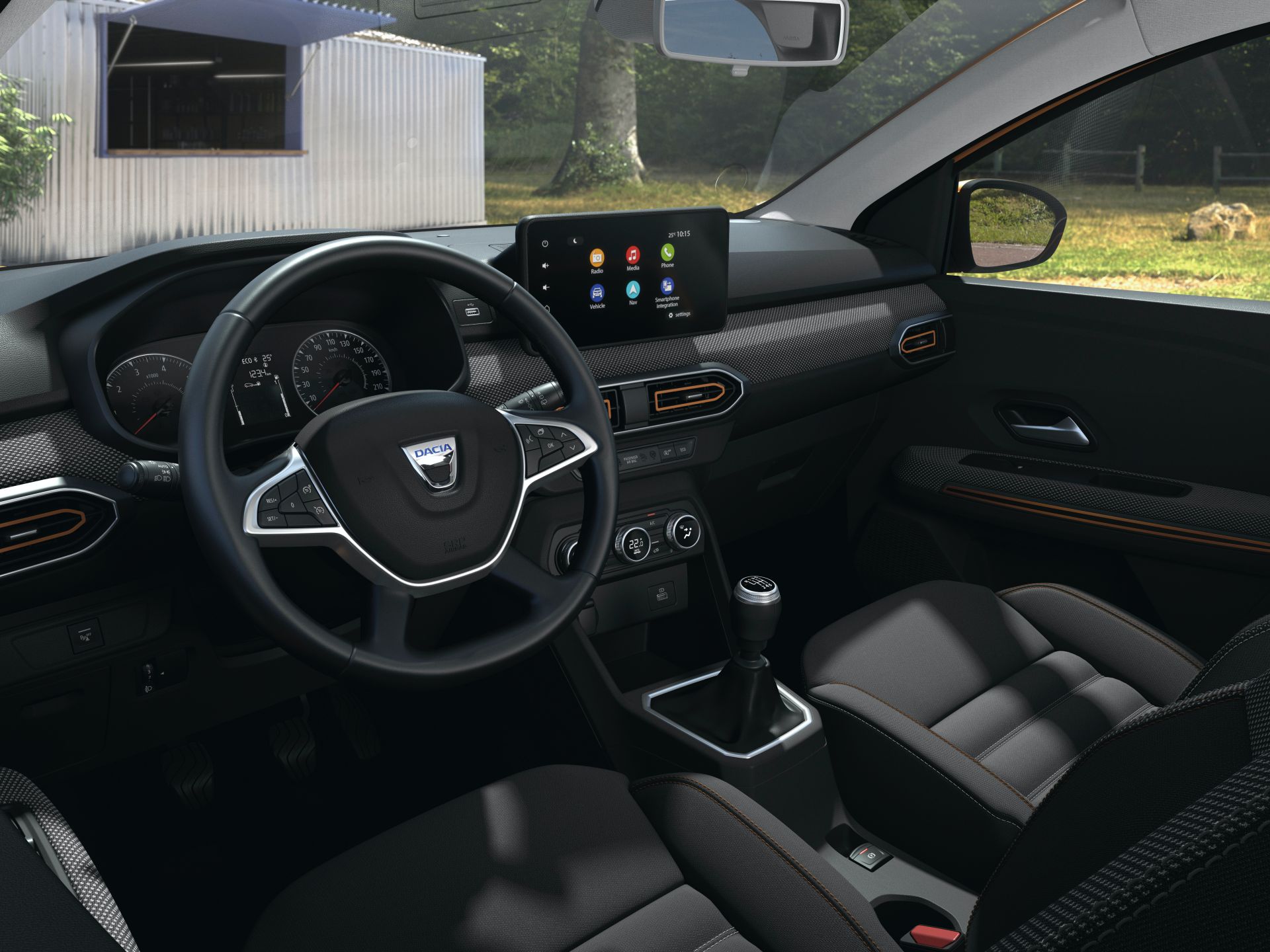 Download 2021 Dacia Sandero Stepway - Interior HD Wallpaper 1920x1440 #50