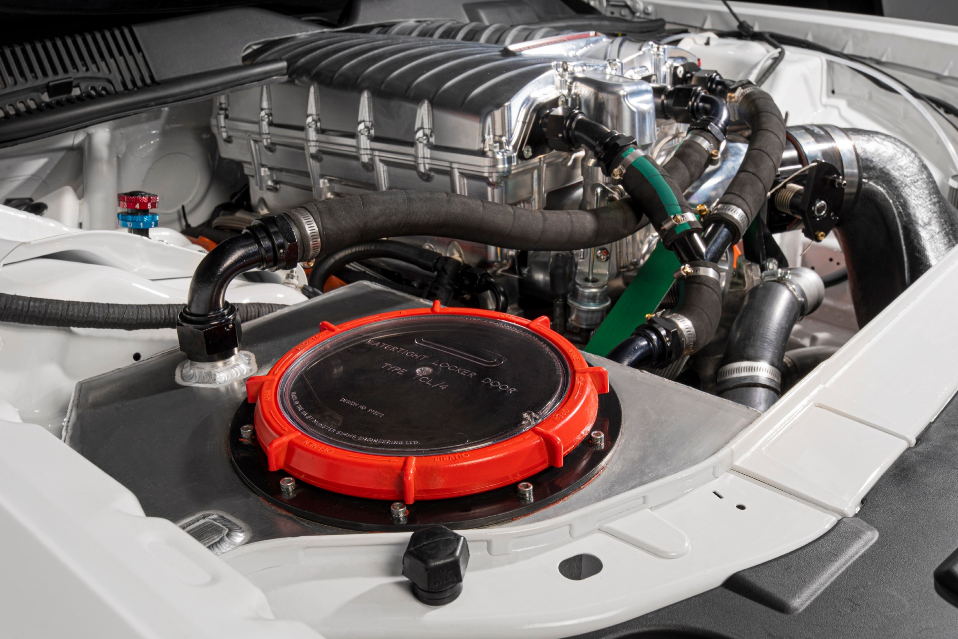 Download 2021 Dodge Challenger Mopar Drag Pak - Engine HD Wallpaper 1920x1280 #24