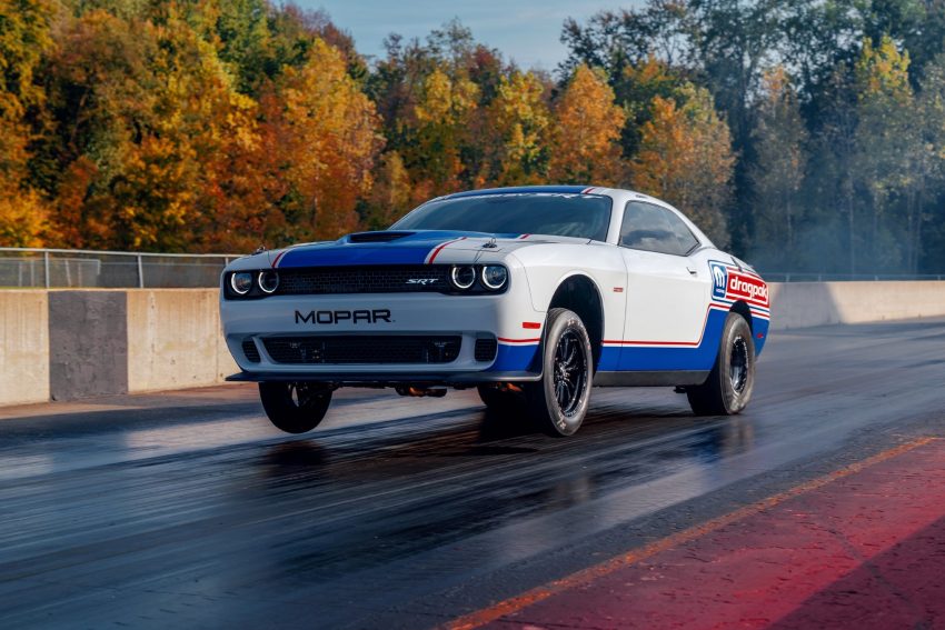 2021 Dodge Challenger Mopar Drag Pak - Front Three-Quarter Wallpaper 850x567 #6