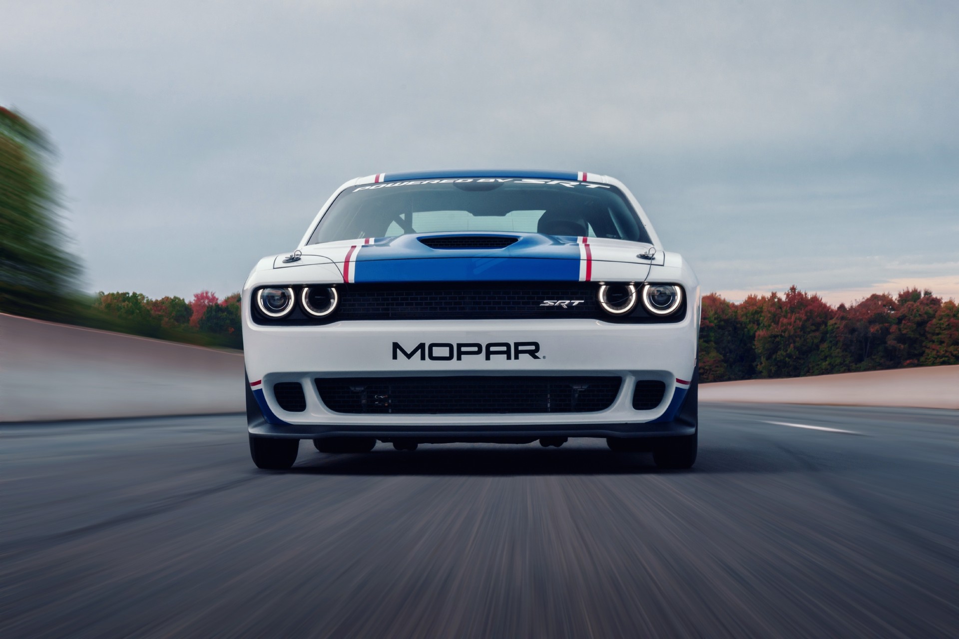 Download 2021 Dodge Challenger Mopar Drag Pak - Front HD Wallpaper 1920x1281 #4