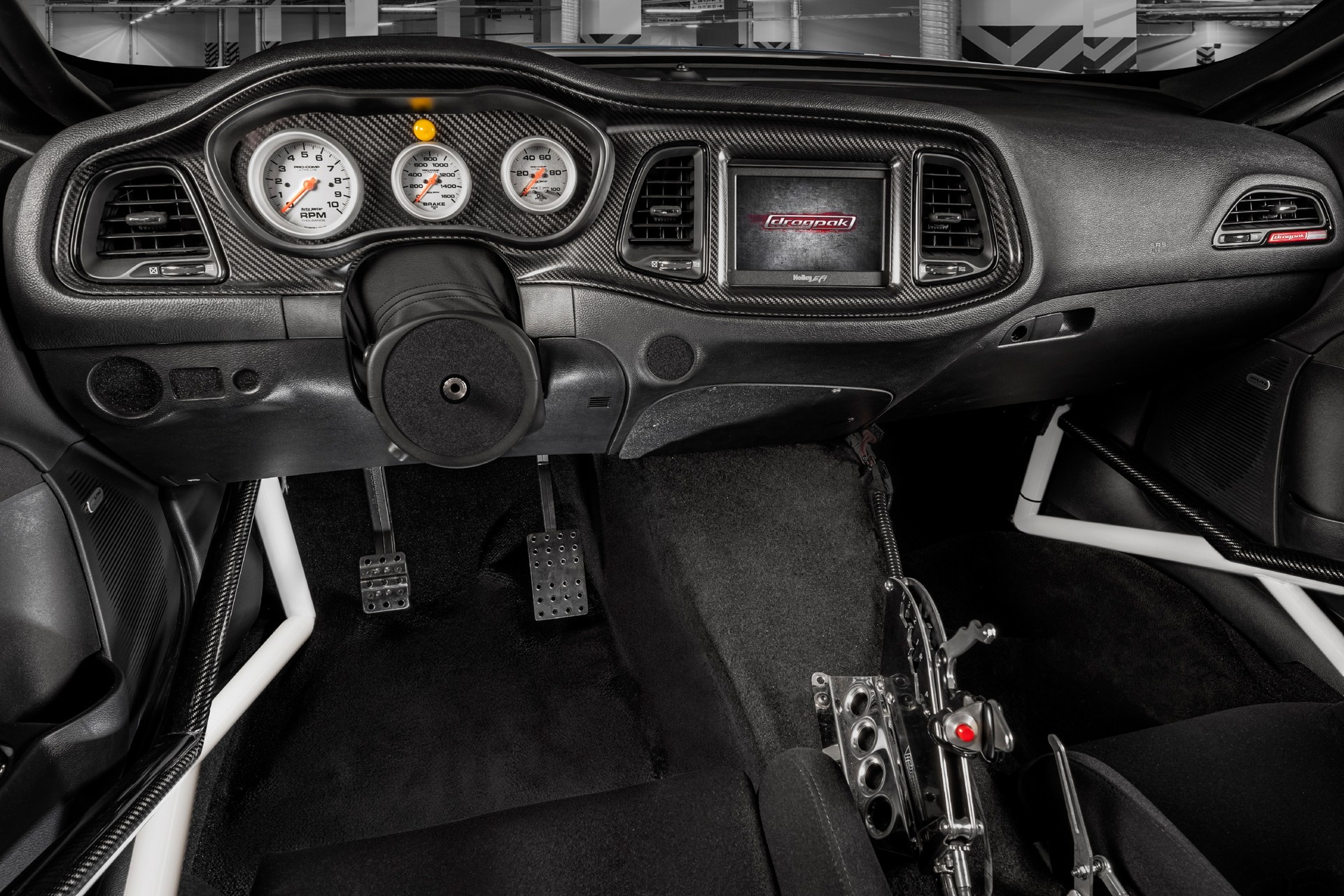 Download 2021 Dodge Challenger Mopar Drag Pak - Interior, Cockpit HD Wallpaper 1920x1280 #28