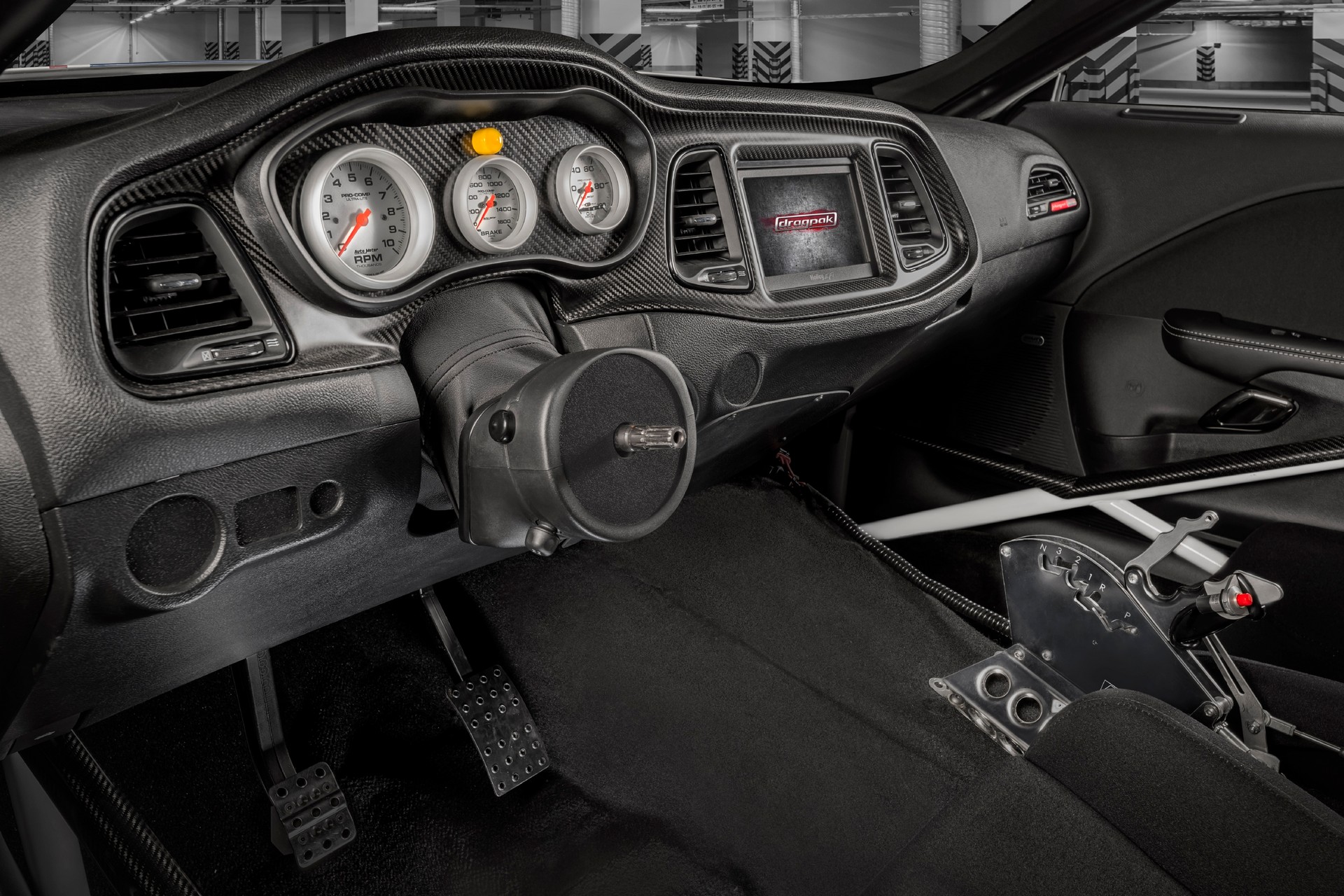 Download 2021 Dodge Challenger Mopar Drag Pak - Interior HD Wallpaper 1920x1280 #25